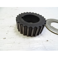 87 Porsche 928 S4 gear crankshaft w/washer, 92810512512