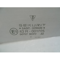 87 Porsche 928 S4 glass, door window, right, 92853710202