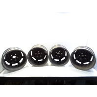 87 Porsche 928 S4 wheel set, 7x16 ET65 8x16 ET52.3 928362115 928362117 chrome