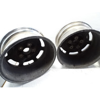87 Porsche 928 S4 wheel set, 7x16 ET65 8x16 ET52.3 928362115 928362117 chrome