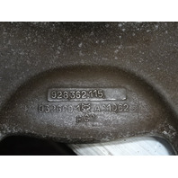 87 Porsche 928 S4 wheel set, 7x16 ET65 8x16 ET52.3 928362115 928362117 chrome