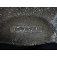 87 Porsche 928 S4 wheel set, 7x16 ET65 8x16 ET52.3 928362115 928362117 chrome