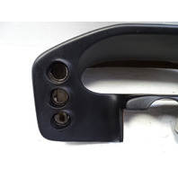 87 Porsche 928 S4 trim, instrument cluster cowl, black, 92855203103 dash pod