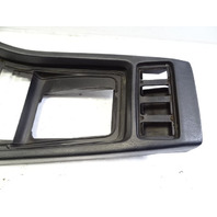 87 Porsche 928 S4 center console front, 92855206304 92855204308 black
