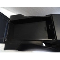 87 Porsche 928 S4 center console storage tray box rear, 92852206757 black