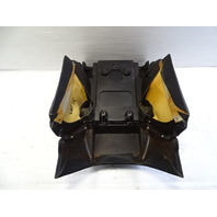 87 Porsche 928 S4 center console storage tray box rear, 92852206757 black