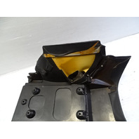 87 Porsche 928 S4 center console storage tray box rear, 92852206757 black