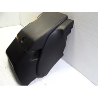 87 Porsche 928 S4 center console storage tray box rear, 92852206757 black