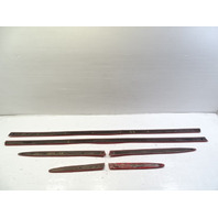 87 Porsche 928 S4 trim set, exterior, door fender quarter protective moulding 92855903703 	92855903303