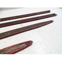 87 Porsche 928 S4 trim set, exterior, door fender quarter protective moulding 92855903703 	92855903303