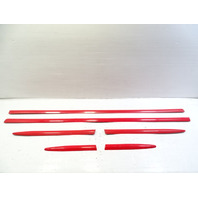 87 Porsche 928 S4 trim set, exterior, door fender quarter protective moulding 92855903703 	92855903303