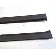 87 Porsche 928 S4 trim set, tailgate hatch interior pillar, black 92855503702 92855503802