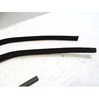 87 Porsche 928 S4 seal set, left/right door opening, black 4pc 92855557902 92855558002 92855131503