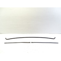87 Porsche 928 S4 trim set, exterior windshield front moulding, 92855910304 92855910507 92855910607