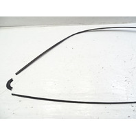 87 Porsche 928 S4 trim set, exterior window quarter surround trim, right 92854342010 92854341710 92854341304