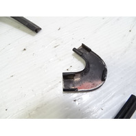 87 Porsche 928 S4 trim set, exterior window quarter surround trim, right 92854342010 92854341710 92854341304