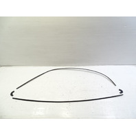 87 Porsche 928 S4 trim set, exterior window quarter surround trim, right 92854342010 92854341710 92854341304