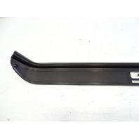 87 Porsche 928 S4 trim, door step sill, right inner, black 92855105602