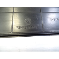 87 Porsche 928 S4 trim, door step sill, left inner, black 92855105502