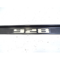 87 Porsche 928 S4 trim, door step sill, left inner, black 92855105502