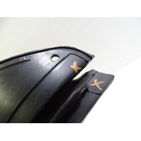 87 Porsche 928 S4 trim, door step sill, left inner, black 92855105502