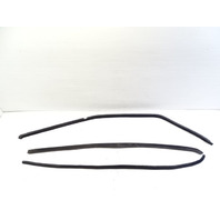87 Porsche 928 S4 seal weatherstrip outer window scraper left door, 92853731903 	9285373210 92853732303