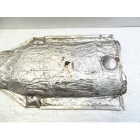 87 Porsche 928 S4 heat shield, exhaust cover, center, 92850409100