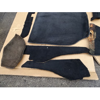 87 Porsche 928 S4 carpet set interior floor, black