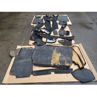 87 Porsche 928 S4 carpet set interior floor, black