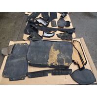 87 Porsche 928 S4 carpet set interior floor, black