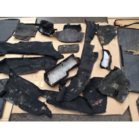 87 Porsche 928 S4 carpet set interior floor, black