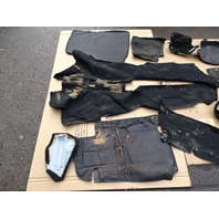 87 Porsche 928 S4 carpet set interior floor, black