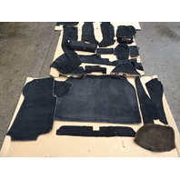 87 Porsche 928 S4 carpet set interior floor, black