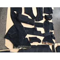 87 Porsche 928 S4 carpet set interior floor, black