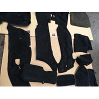 87 Porsche 928 S4 carpet set interior floor, black