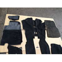 87 Porsche 928 S4 carpet set interior floor, black