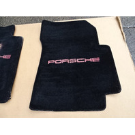 87 Porsche 928 S4 floor mats black
