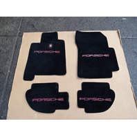 87 Porsche 928 S4 floor mats black