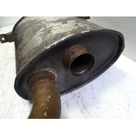 87 Porsche 928 S4 exhaust muffler, 92811109701