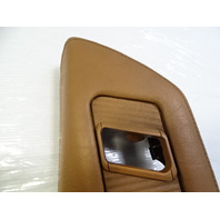 90 Mercedes R129 300SL trim, seat belt cover, left, palomino, 1299110122