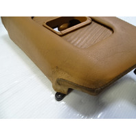 90 Mercedes R129 300SL trim, seat belt cover, left, palomino, 1299110122