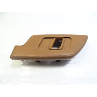 90 Mercedes R129 300SL trim, seat belt cover, left, palomino, 1299110122