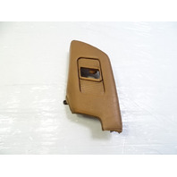 90 Mercedes R129 300SL trim, seat belt cover, left, palomino, 1299110122