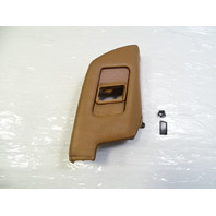 90 Mercedes R129 300SL trim, seat belt cover, right, palomino 1299110222