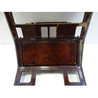 90 Mercedes R129 300SL center console w/ wood trim, w/ashtray door