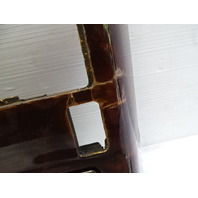 90 Mercedes R129 300SL center console w/ wood trim, w/ashtray door