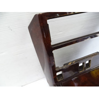 90 Mercedes R129 300SL center console w/ wood trim, w/ashtray door