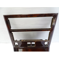 90 Mercedes R129 300SL center console w/ wood trim, w/ashtray door