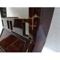 90 Mercedes R129 300SL center console w/ wood trim, w/ashtray door