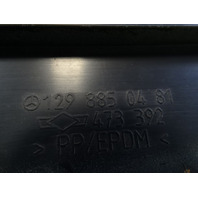 90 Mercedes R129 300SL license plate bracket, holder, front, 1298850481